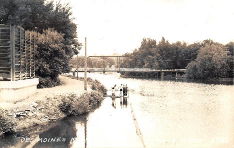 Des Moines River, Jackson Minnesota, 1939