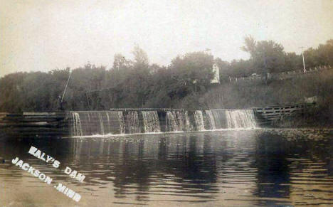 Kaly's Dam, Jackson Minnesota, 1910's