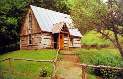 Chapel at Fort Belmont, Jackson Minnesota, 1960