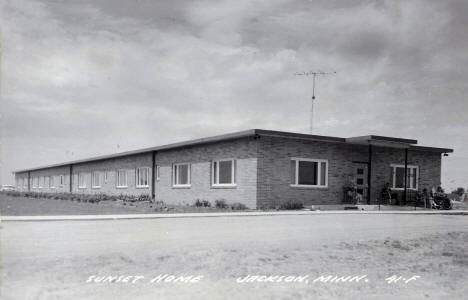 Sunset Home, Jackson Minnesota, 1970's