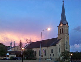 St. John the Baptist Catholic Church, Jordan Minnesota