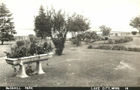 McCahill Park, Lake City Minnesota, 1950's