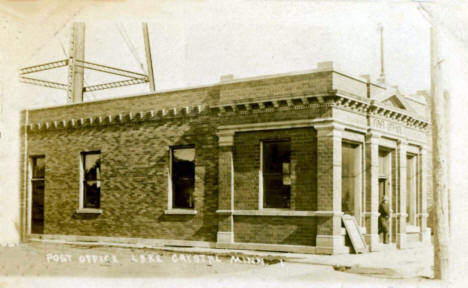 Post Office, Lake Crystal Minnesota, 1917