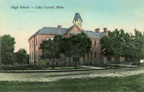 High School, Lake Crystal Minnesota, 1907