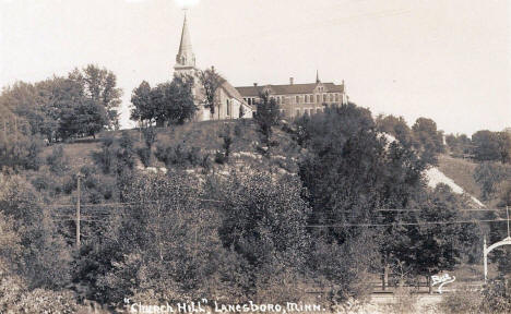 Church Hill, Lanesboro Minnesota, 1925