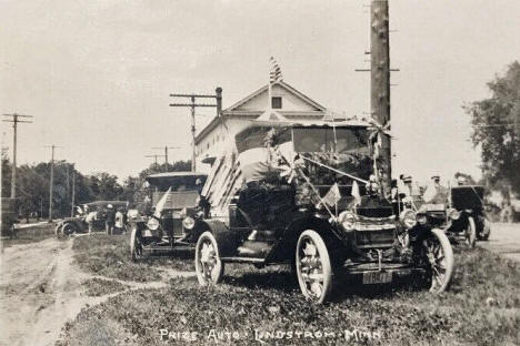 Prize Auto, Lindstrom Minnesota, 1915