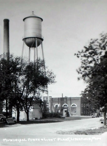municipal Power and Light Plant, Litchfield Minnesota, 1940