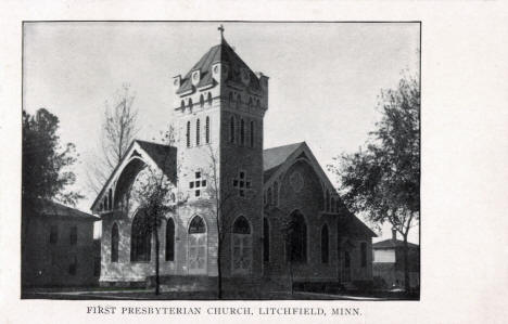 First Presbyterian Church, Litchfield Minnesota, 1909