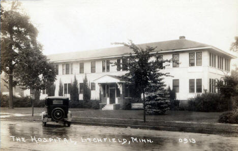 The Hospital, Litchfield Minnesota, 1940's
