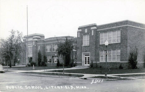 Public School, Litchfield Minnesota, 1940's