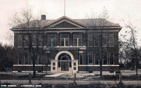 High School, Litchfield Minnesota, 1910