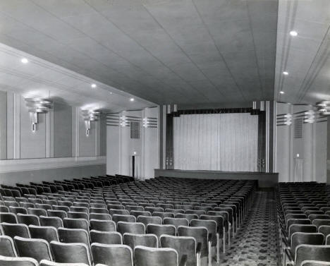 Interior, Hollywood Theatre, Litchfield Minnesota, 1936