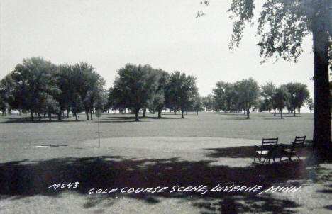 Golf Course, Luverne Minnesota, 1940's