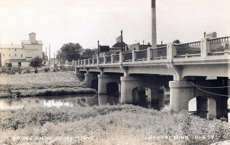 Highway 16 Bridge, Luverne Minnesota, 1940's