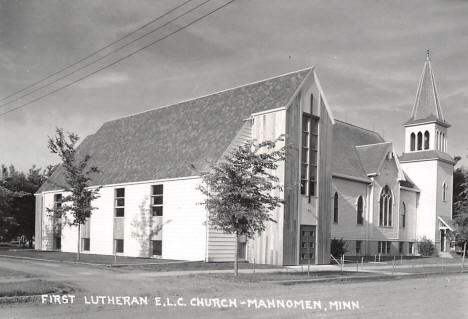 First Lutheran Church, Mahnomen Minnesota, 1962