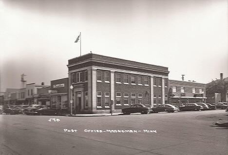 Post Office, Mahnomen Minnesota, 1950's
