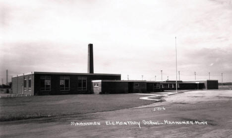 Mahnomen Elementary School, Mahnomen Minnesota, 1950's