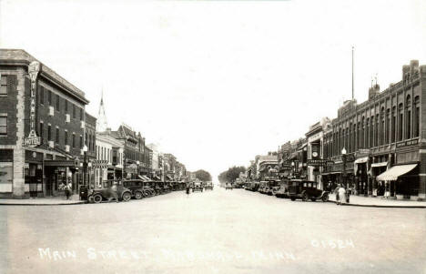 Main Street, Marshall Minnesota, 1930's