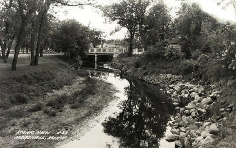 Scenic view, Marshall Minnesota, 1940's