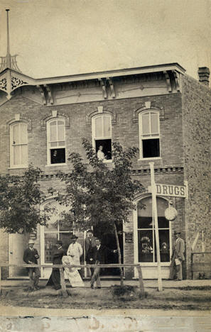 City Drug Store, Marshall Minnesota, 1879