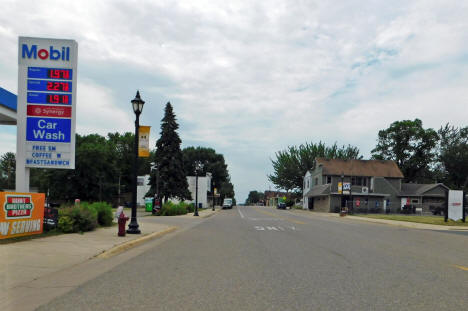 Street scene, Mayer Minnesota, 2020