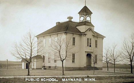 Public School, Maynard Minnesota, 1911