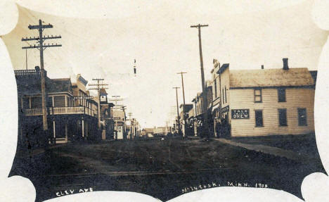 Cleveland Avenue, McIntosh Minnesota, 1905