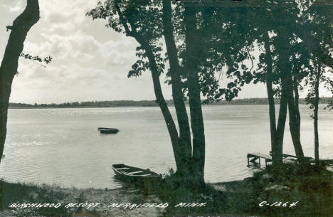 Birchwood Resort, Merrifield Minnesota, 1945