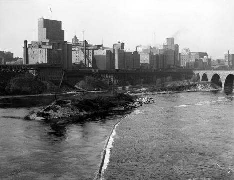 Milling District, Minneapolis Minnesota, 1900