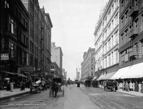 Nicollet Avenue, Minneapolis Minnesota, 1908