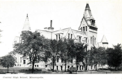 Central High School, Minneapolis Minnesota, 1910's