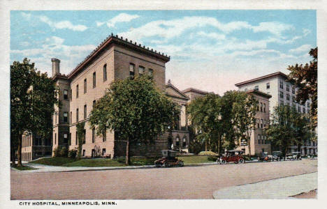 City Hospital, Minneapolis Minnesota, 1917