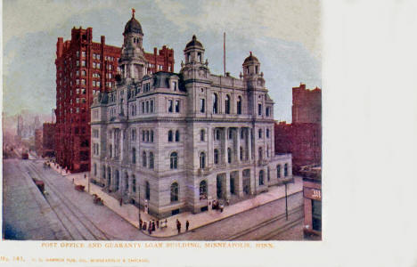 Post Office and Guaranty Loan Building, Minneapolis Minnesota, 1906