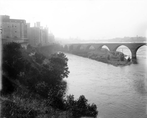 View of Minneapolis Minnesota, 1880