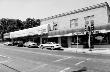 Businesses at 50th and Penn Avenue South, Minneapolis Minnesota, 1990's