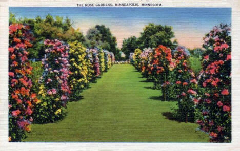 The Rose Gardens, Minneapolis Minnesota, 1930's