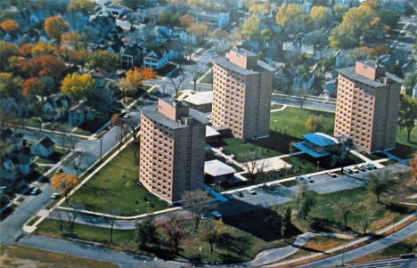 Hiawatha Towers Apartments, Minneapolis Minnesota, late 1960's