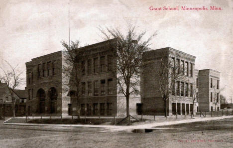 Grant School, 12th and Girard Avenue North, Minneapolis Minnesota, 1910's