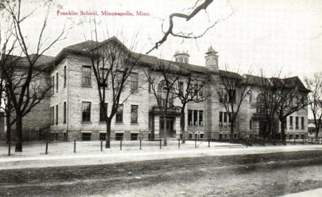 Franklin School, Minneapolis Minnesota, 1920's