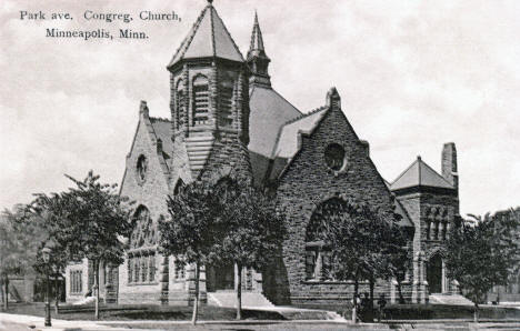Park Avenue Congregational Church, Minneapolis Minnesota, 1910's