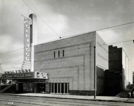 Hollywood Theatre, 28th and Johnson NE, Minneapolis Minnesota, 1935