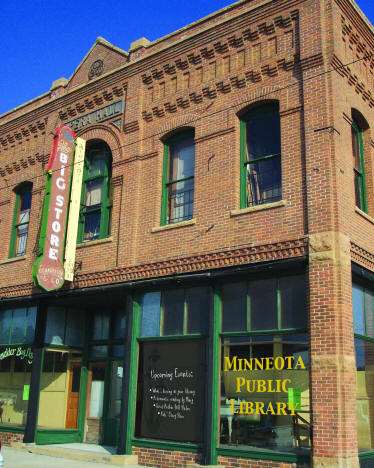 Public Library in old O. C. Anderson Store, Minneota Minnesota, 2011