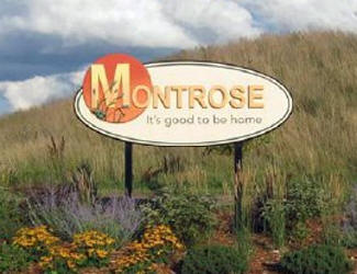 Welcome sign, Montrose Minnesota
