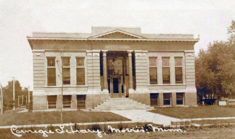 Carnegie Library, Morris Minnesota, 1910