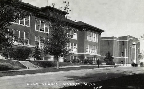 High School, Morris Minnesota, 1940's
