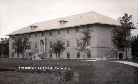 Boys Dormitory at the Agricultural College, Morris Minnesota, 1920's