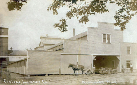 Central Lumber Company, Morristown Minnesota, 1914