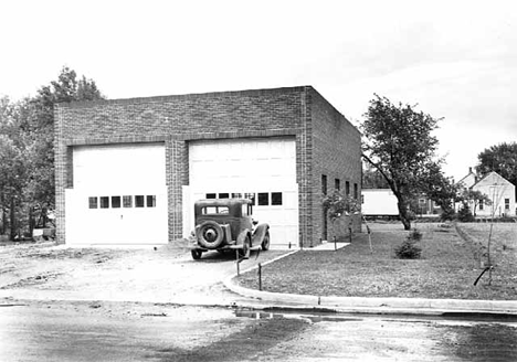 Garage at Mountain Lake Minnesota, 1936