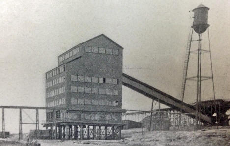 Concentrator Building at Hawkins Mine, Nashwauk Minnesota, 1912