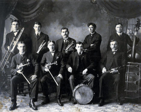 New Prague Orchestra, New Prague, Minnesota, 1910
